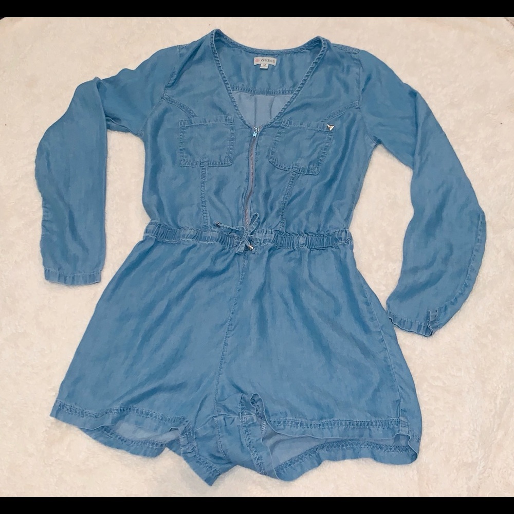 Guess Chambray Romper